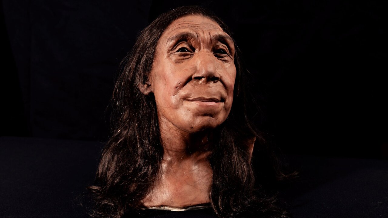 بازسازی چهره زن عراقی از 75000 سال پیش / عکس