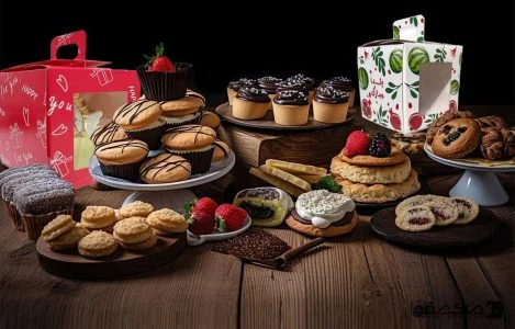 اقلام گرافیکی که یک تولیدی شیرینی نیاز دارد