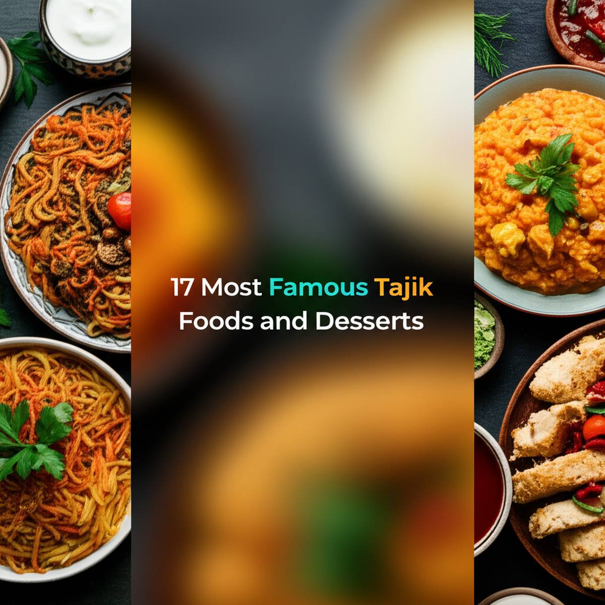 ۱۷ مورد از معروف ترین غذاها و دسرهای تاجیکستان