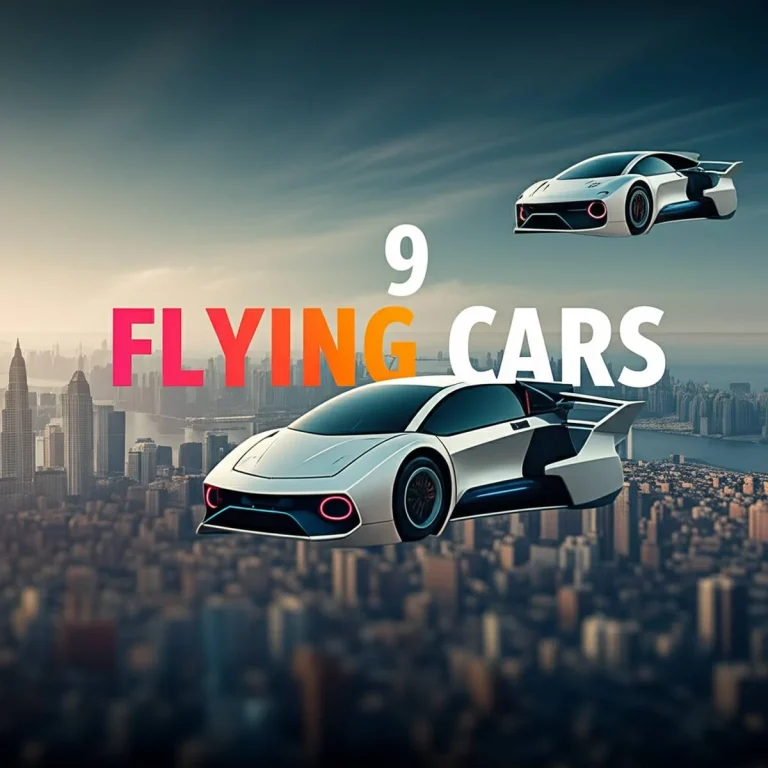 ۹ ماشین پرنده