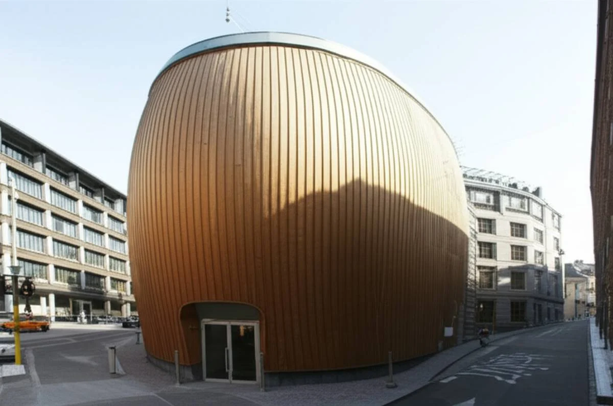 «نمازخانه سکوت» در هلسینکی Silent Chapel