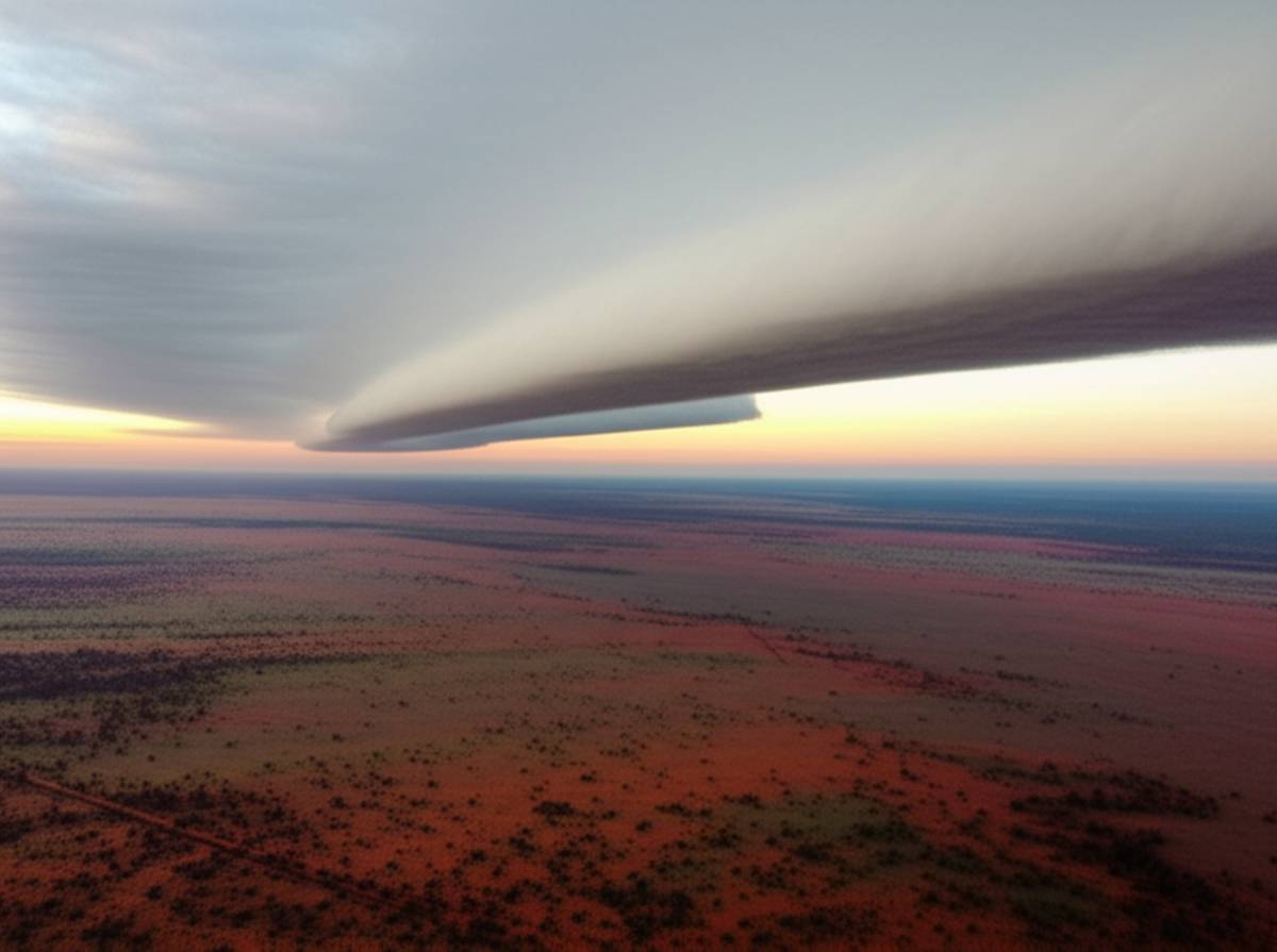 استرالیا | گردشگری ابر شکوه صبح استرالیا The Morning Glory Clouds of Australia