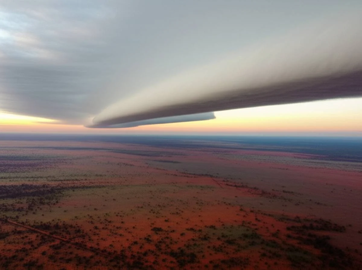 ابر شکوه صبح استرالیا The Morning Glory Clouds of Australia