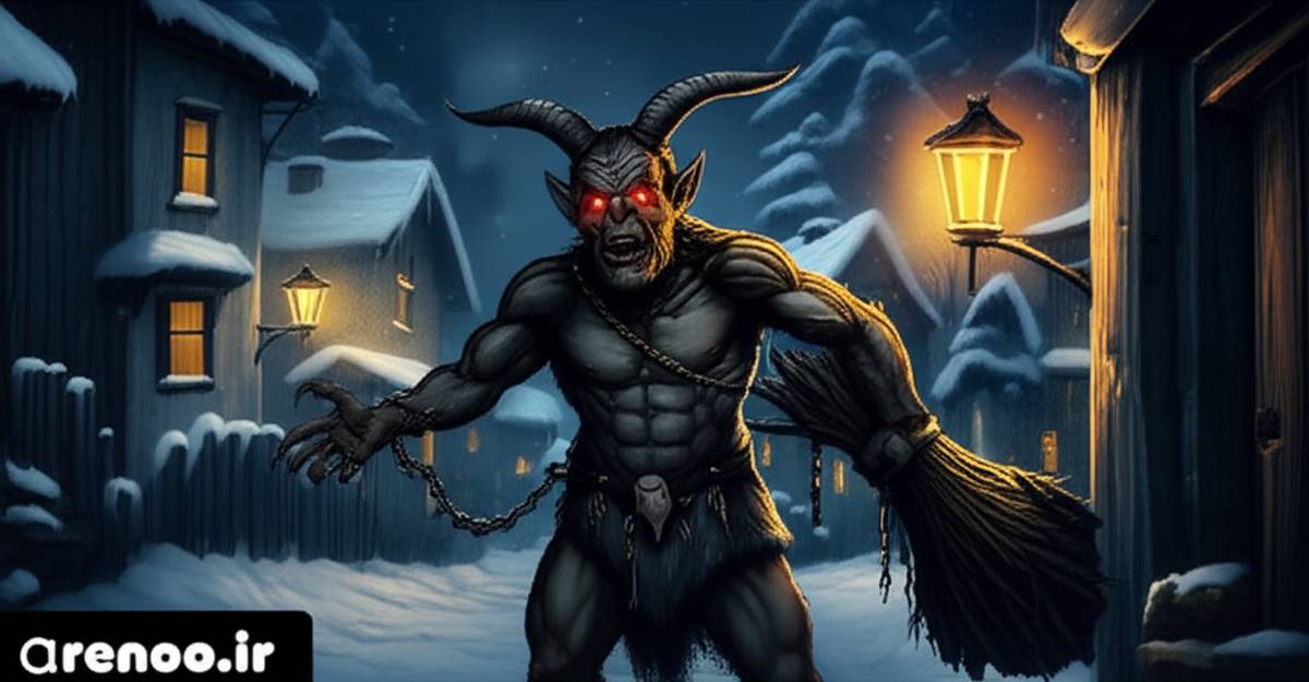 گردشگری کرامپوس اتریش👹افسانه شب 5 دسامبر | تاریخچه و Krampuslauf