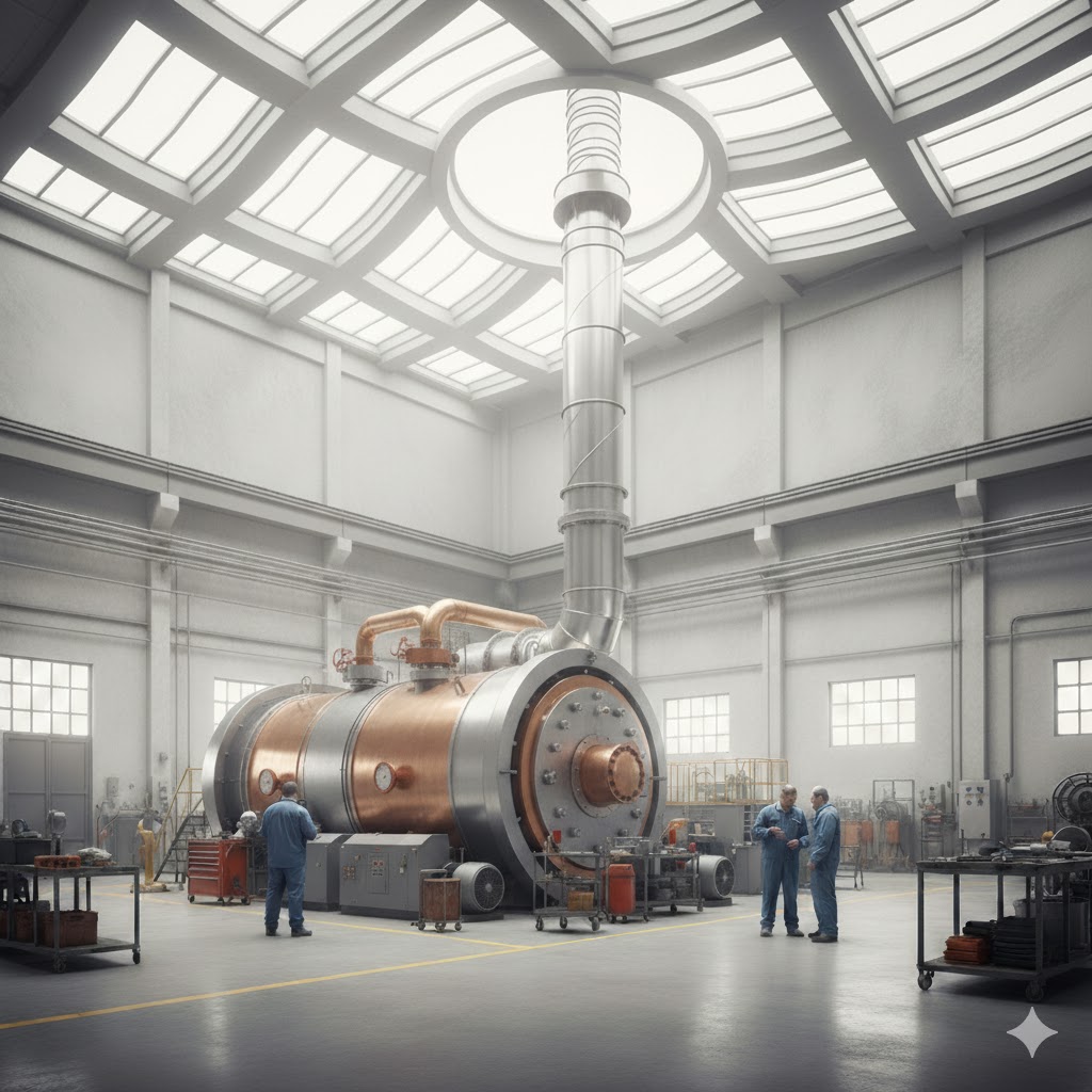 ضخامت ورق دودکش موتورخانه چقدر است؟