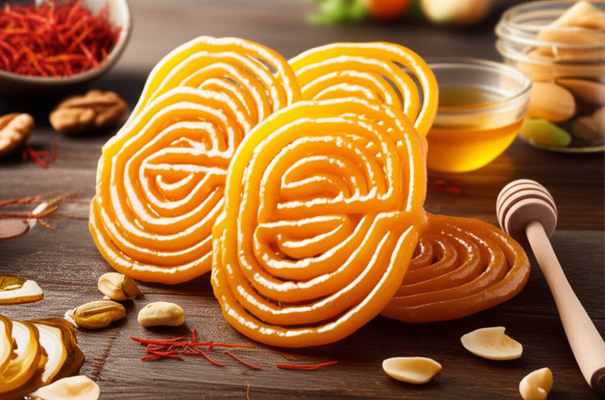 طرز تهیه زولبیا بامیه رژیمی و خانگی | سالم و کم کالری