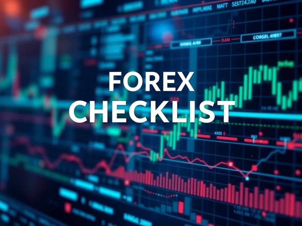 نمونه چک لیست معاملاتی فارکس (جامع) | ابزاری برای ترید سودآور