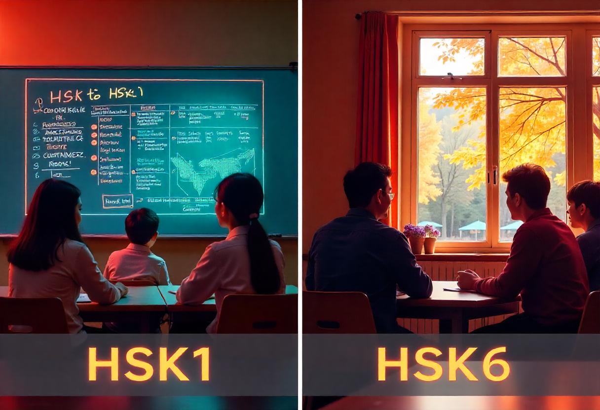 آموزش زبان چینی برای آزمون HSK سطح ۱ تا ۶