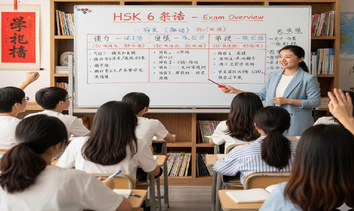 آموزش زبان چینی برای آزمون HSK سطح ۱ تا ۶