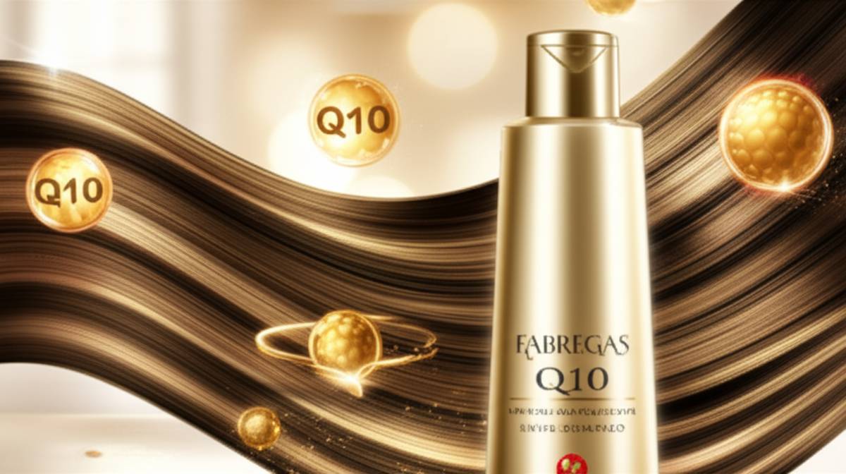 شامپو مو فابریگاس Q10: تقویت کننده و ضد ریزش مو