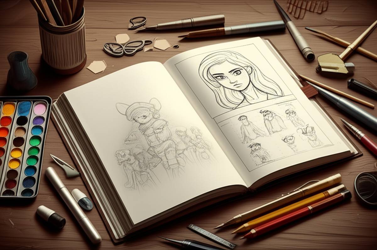 خلاصه کتاب آموزش نقاشی مرحله به مرحله کارتون ها 6 | زهرا محمدپور