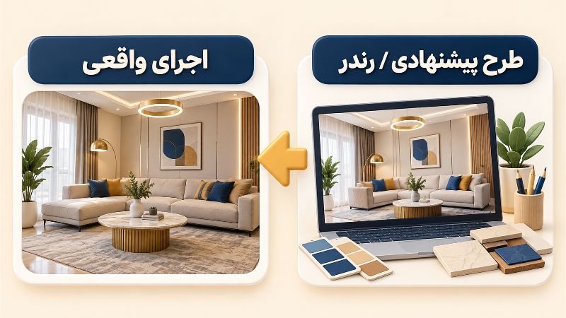 بازاریابی | بازاریابی دیجیتال تفاوت عکس اجرا و طرح پیشنهادی را روشن کنید